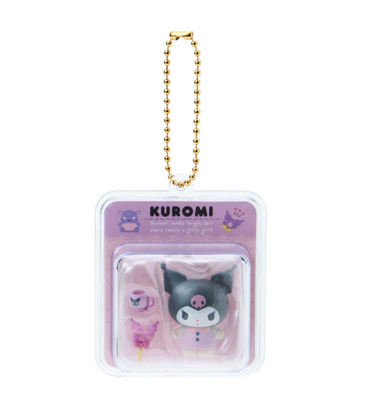 SANRIO ORIGINAL KUROMI MINIATURE PACKAGE CHARM (MINIATURE TOY)