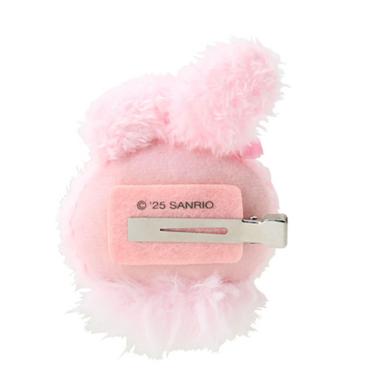 SANRIO ORIGINAL MY MELODY FACE-SHAPED HAIR CLIP  MELOUSA ROMIUSA