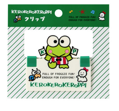 SANRIO ORIGINAL KEROPPI CLIP SANRIO FOREVER