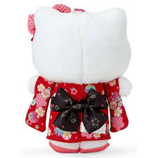 SANRIO ORIGINAL HELLO KITTY KIMONO MASCOT CHARM PLUSH