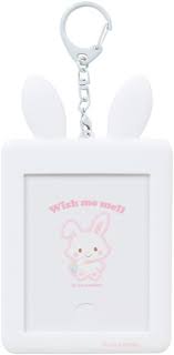 SANRIO JAPAN ORIGINAL WISH ME MELL LANYARD WITH KEYCHAIN PHOTO FRAME