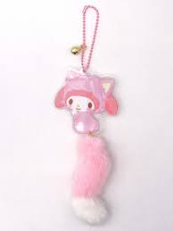 SANRIO JAPAN MY MELODY ACRYLIC CHARM WITH TAIL