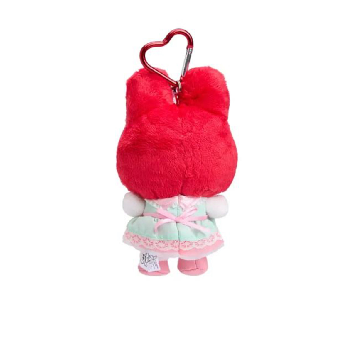 SANRIO ORIGINAL MY MELODY 50TH ANNIVERSARY RED MASCOT HOLDER (RED AND GREEN ROSES)