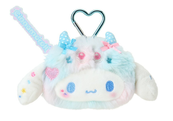 SANRIO ORIGINAL CINNAMOROLL COLORFUL POP MONSTER FACE-SHAPED POUCH