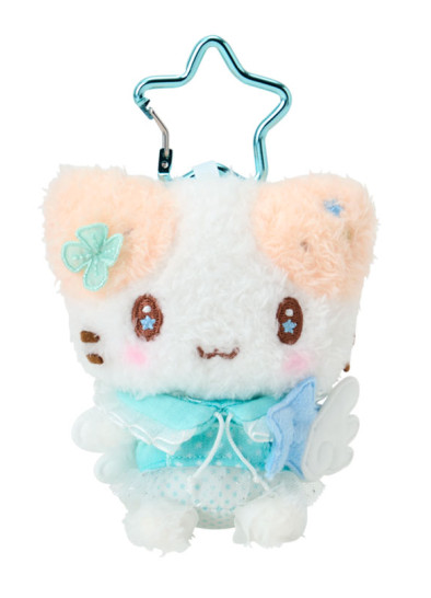 SANRIO ORIGINAL HANAMARUOBAKE SPARKLING WISH WINGS MASCOT HOLDER