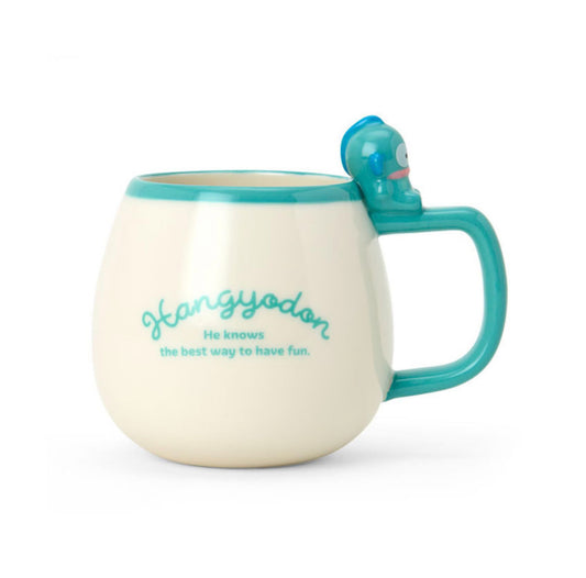SANRIO ORIGINAL HANGYODON MASCOT ATTACHED MUG CUP
