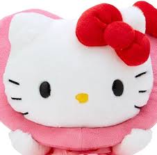 SANRIO JAPAN ORIGINAL HELLO KITTY COLORFUL HEART PLUSH