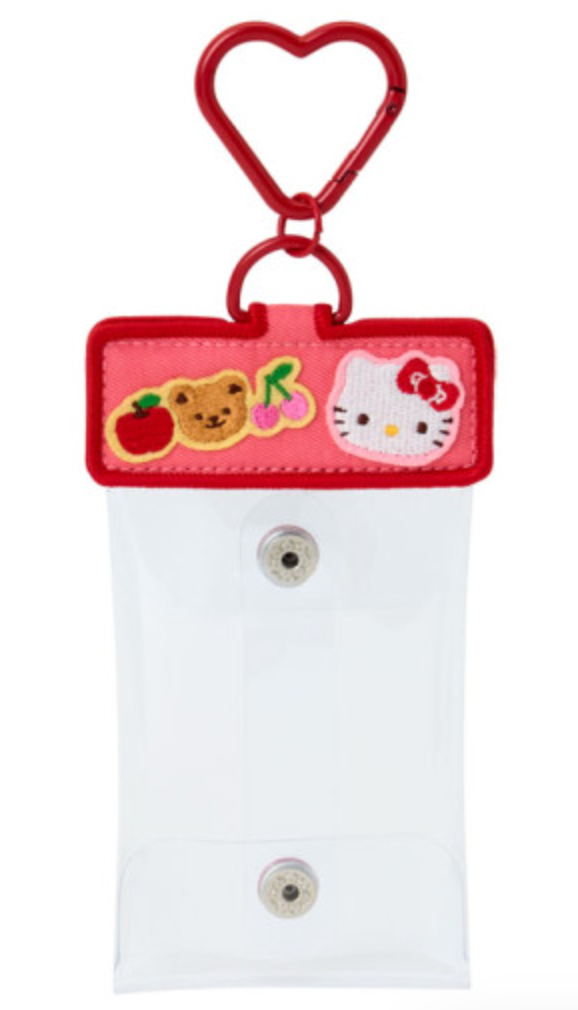 SANRIO ORIGINAL HELLO KITTY CAPSULE TOY COLLECTION MULTI CLEAR CASE WITH CARABINER