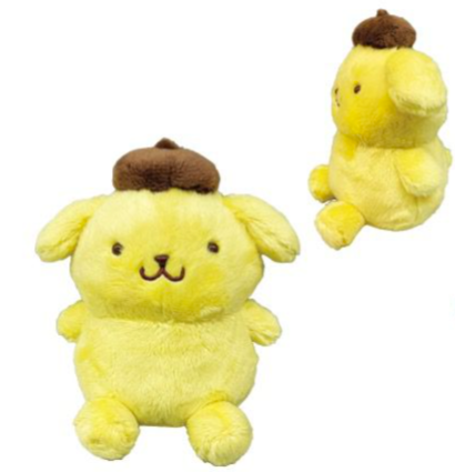 SANRIO POMPOMPURIN CLASSIC 7 INCHES PLUSH