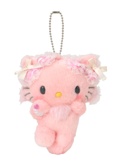 SANRIO ORIGINAL CHARMMY KITTY MASCOT HOLDER HONEY CUTE (MY FURBABY CHARMMYKITTY)