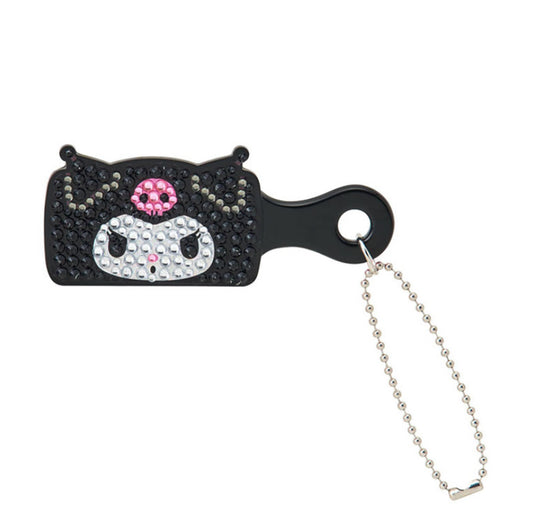 SANRIO KUROMI MINI KEYCHAIN COMB (KIRA DECO MINIATURE)