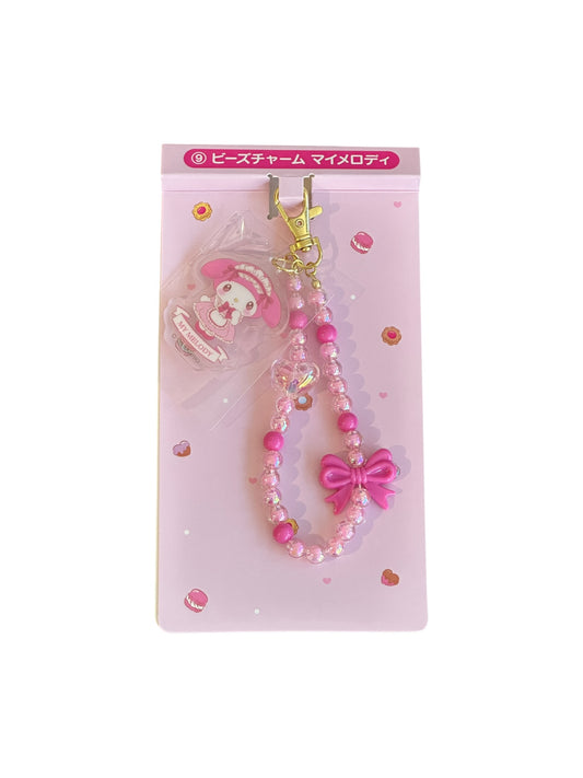 SANRIO ORIGINAL MY MELODY & KUROMI 2026 KUJI #9 MY MELODY BEAD CHARM