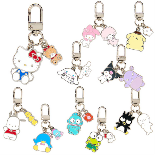SANRIO ORIGINAL CHARACTERS TOGETHER WITH FAVORITE FRIENDS OTHER SECRET KEY HOLDER