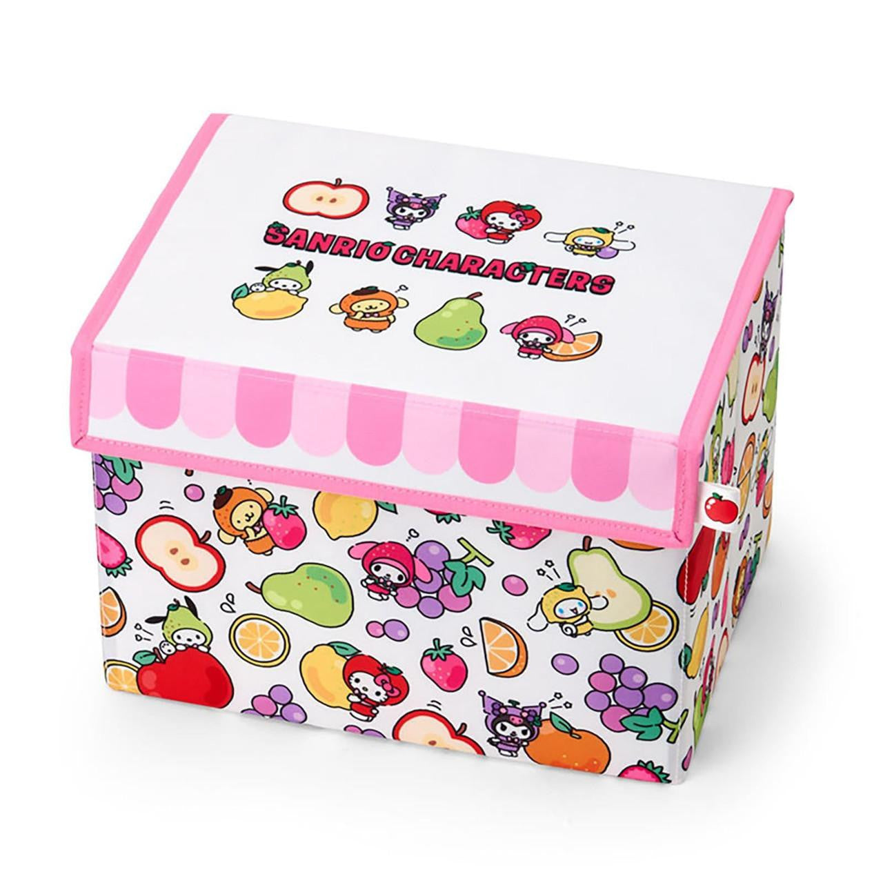 SANRIO ORIGINAL CHARACTERS FOLDABLE STORAGE CASE FRUIT DESIGN
