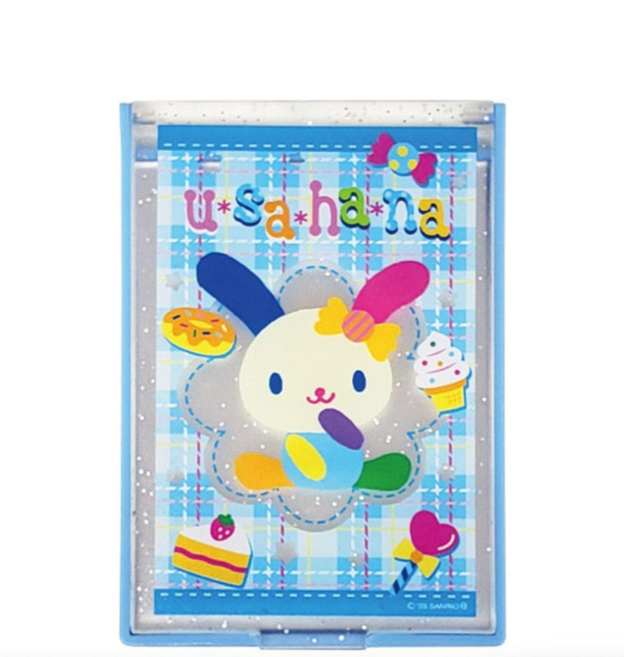 SANRIO ORIGINAL USAHANA FOLDING MIRROR BLUE