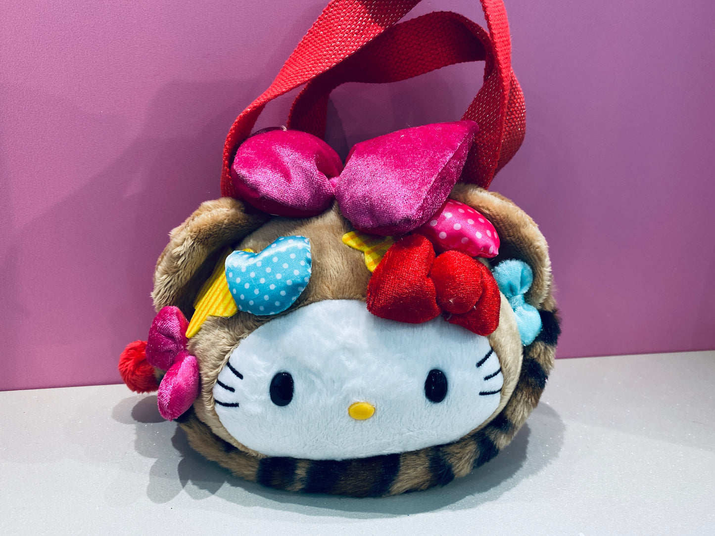 HELLO KITTY FACE HANDBAG LOVELY BEAR
