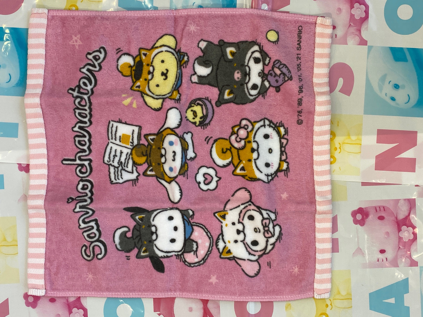 SANRIO CHARACTERS WASH TOWEL SHIBA