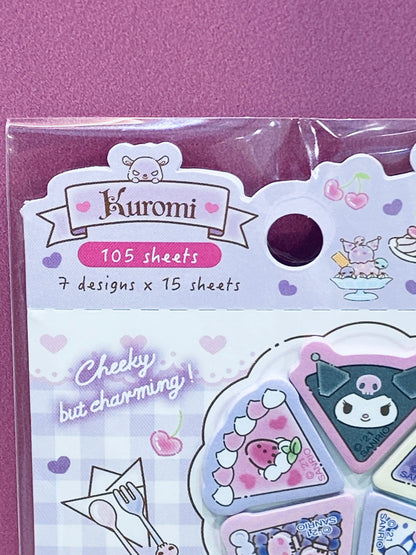 SANRIO KUROMI STICKY NOTES MARKING KU