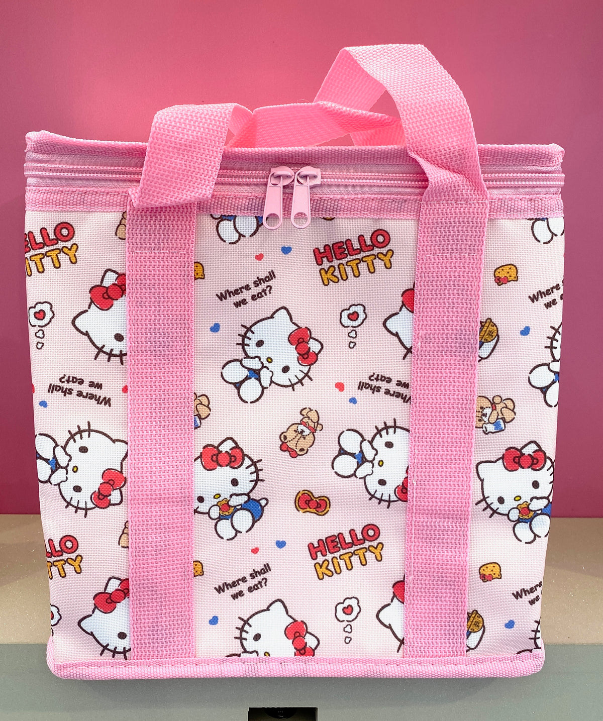 HELLO KITTY INSULATED LUNCH BAG — I Love My Kitty Shop