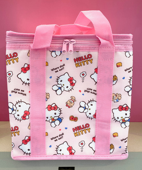 HELLO KITTY INSULATED LUNCH BAG PINK