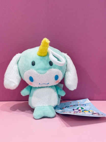 CINNAMOROLL 8 INCH NARWHAL PLUSH ICE ISLAND