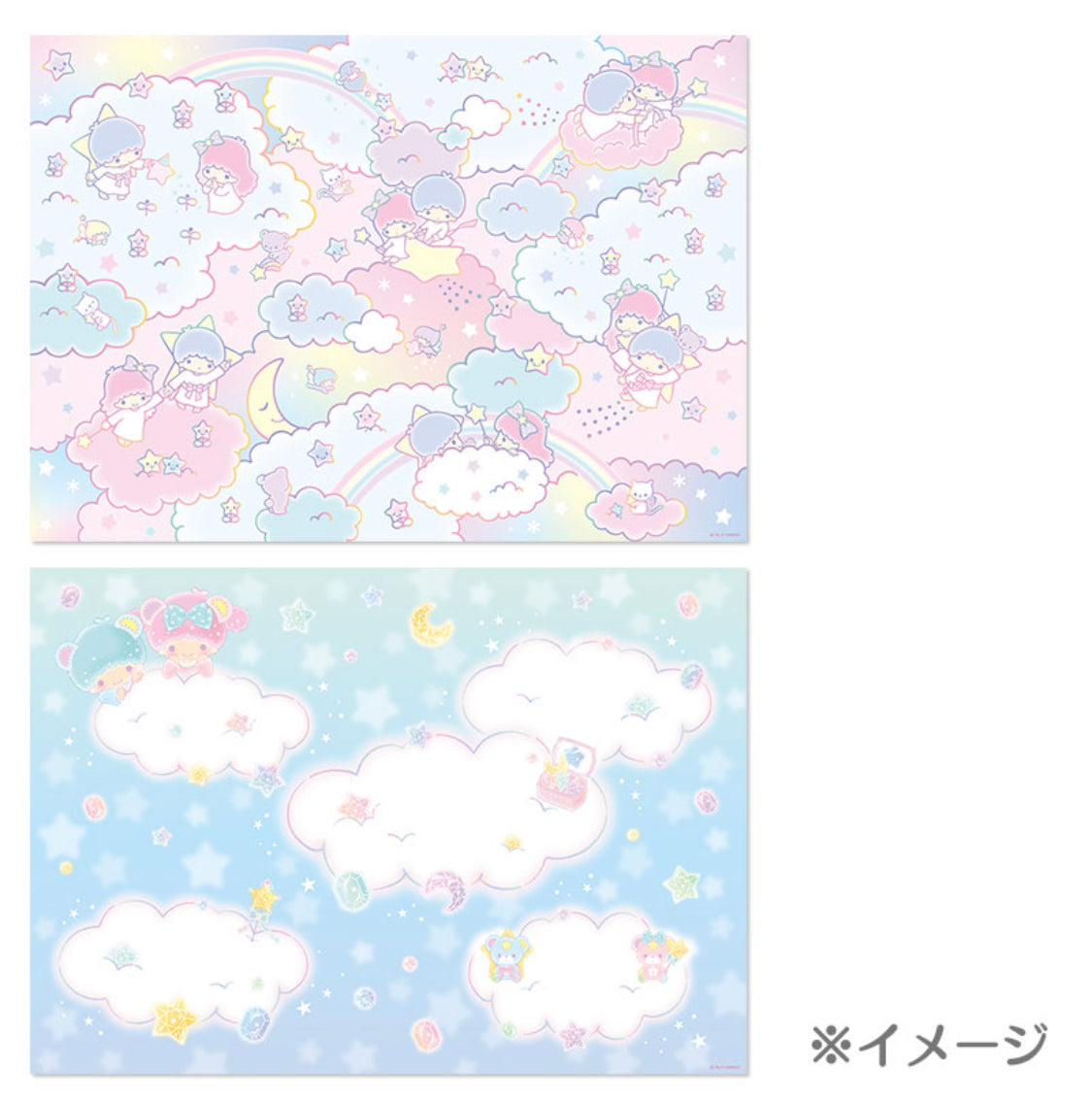 LITTLE TWIN STARS PHOTOGENIC SHEET SET MM