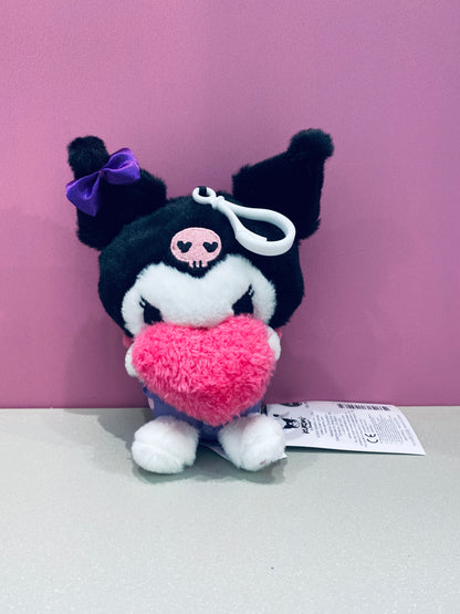 KUROMI MASCOT CLIP ON HEART SHORTS