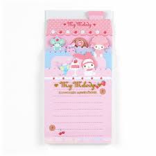 SANRIO MY MELODY MEMO PAD FRIENDS