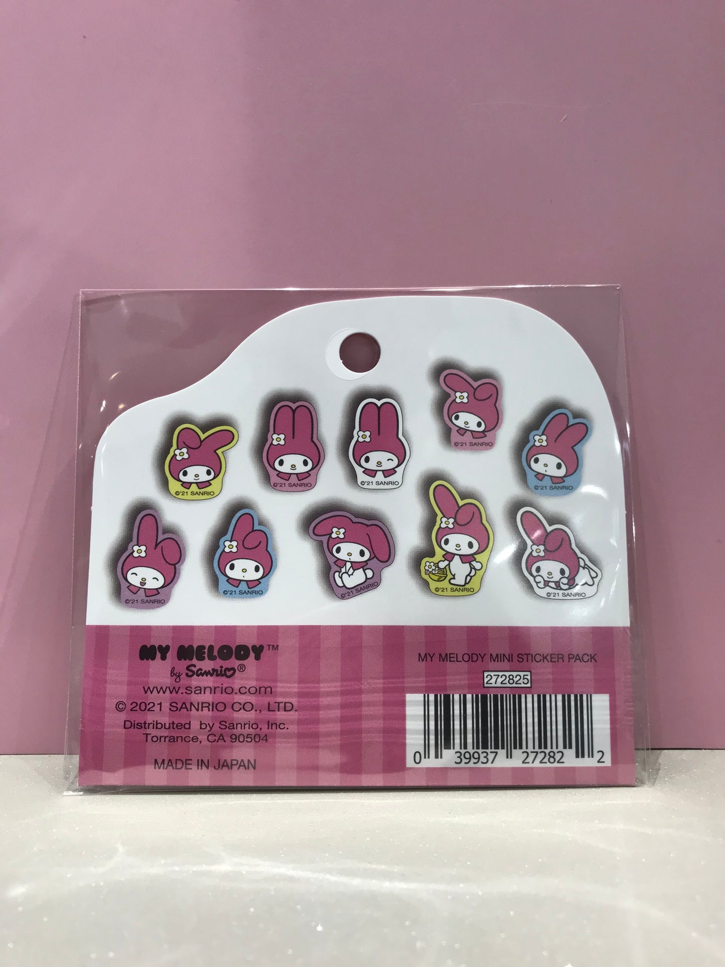 MY MELODY MINI STICKER PACK