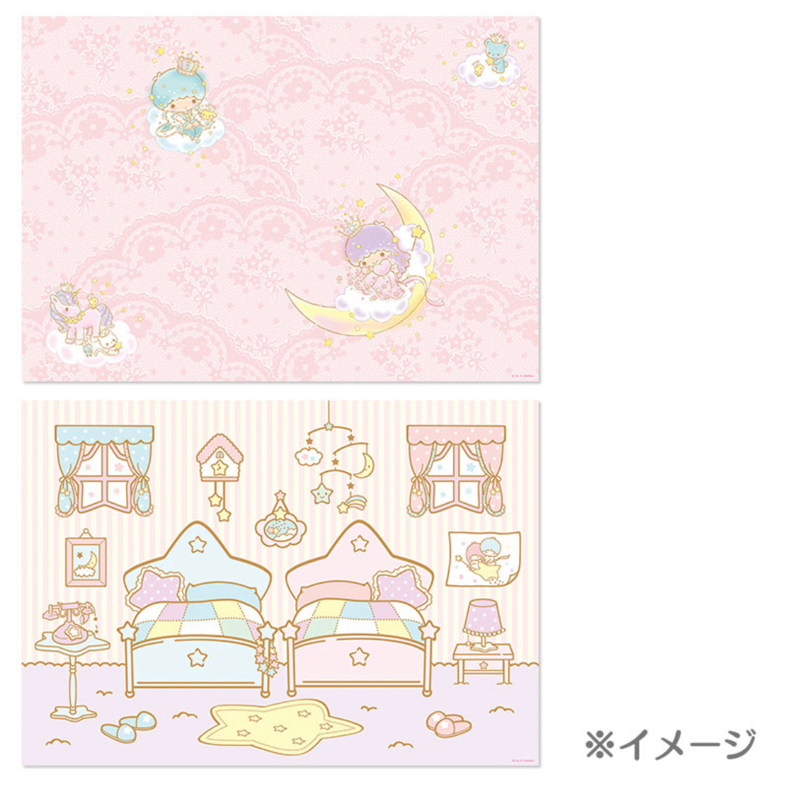 LITTLE TWIN STARS PHOTOGENIC SHEET SET MM