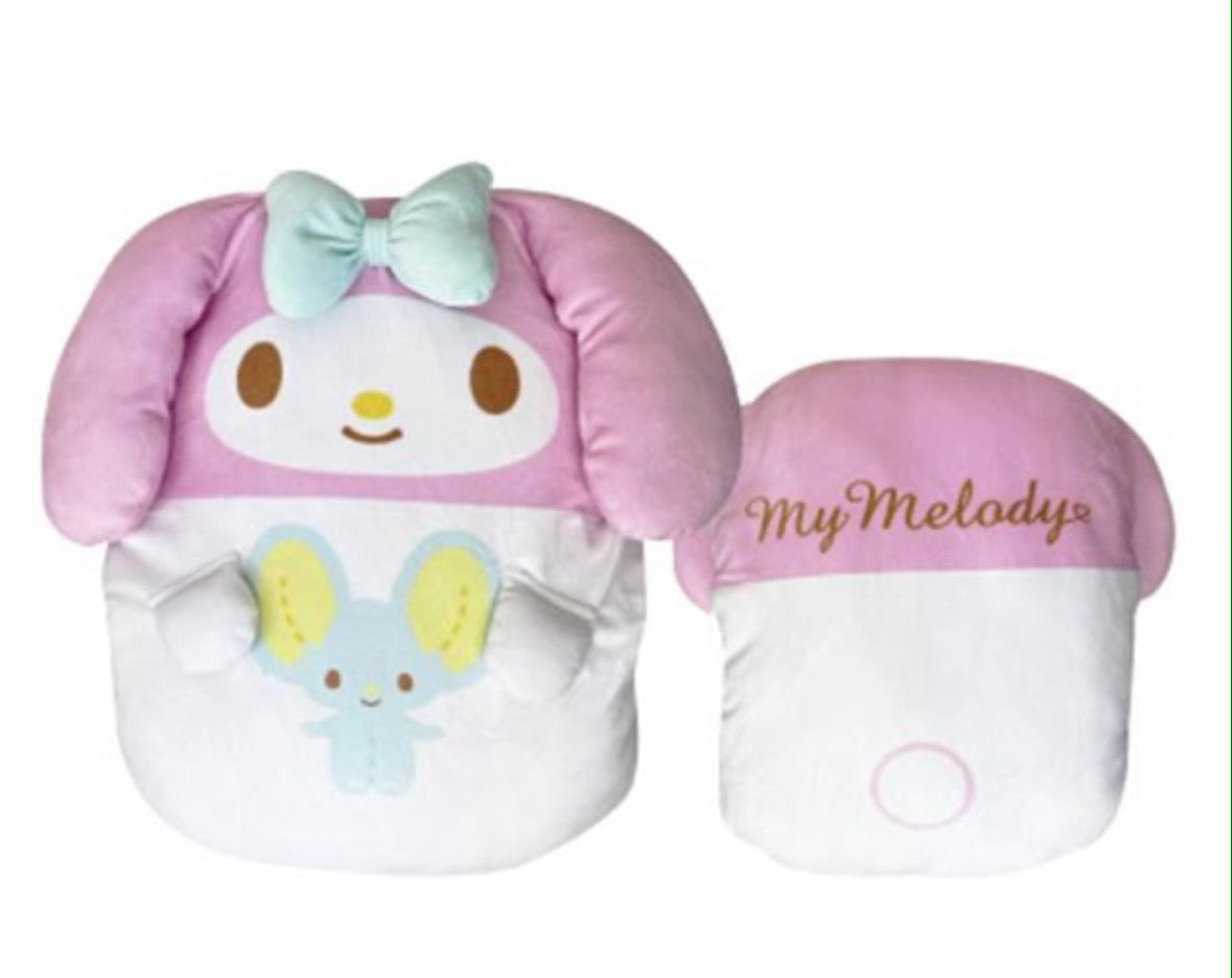 MY MELODY CUSHION AND HAND WARMER