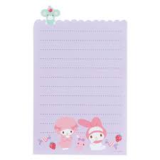 SANRIO MY MELODY MEMO PAD FRIENDS