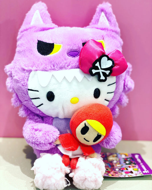 HELLO KITTY 7 IN PLUSH WOLF TOKIDOKI /2
