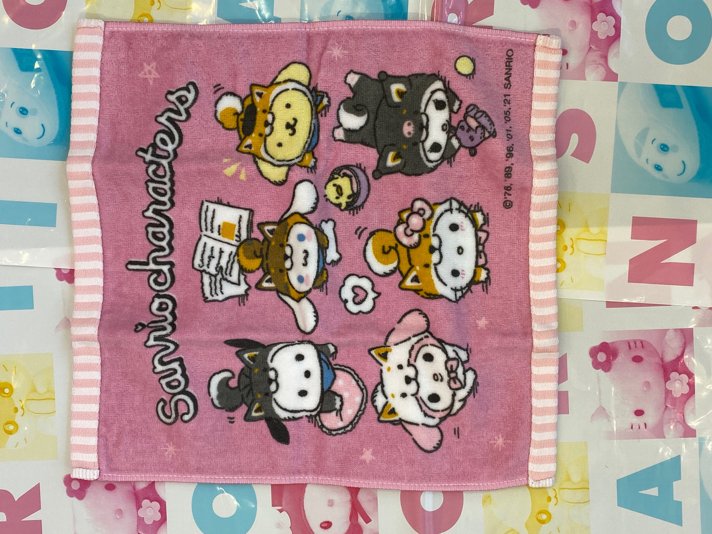 SANRIO CHARACTERS WASH TOWEL SHIBA