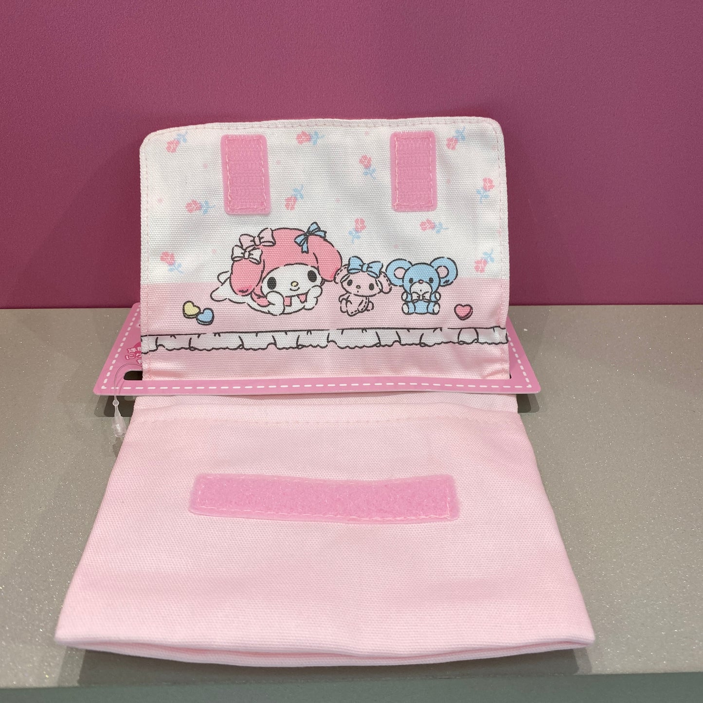 SANRIO MY MELODY POCKET POUCH FRILL