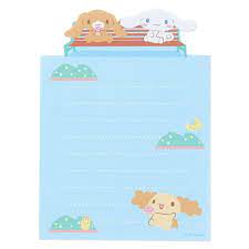 SANRIO CINNAMOROLL MEMO PAD FRIENDS