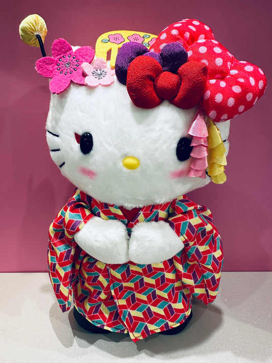 HELLO KITTY 10" JAPAN POP PLUSH