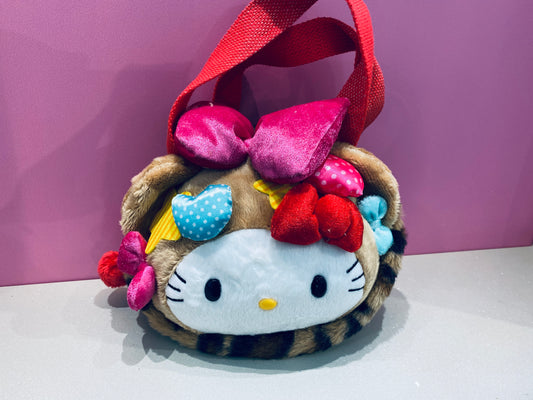 HELLO KITTY FACE HANDBAG LOVELY BEAR