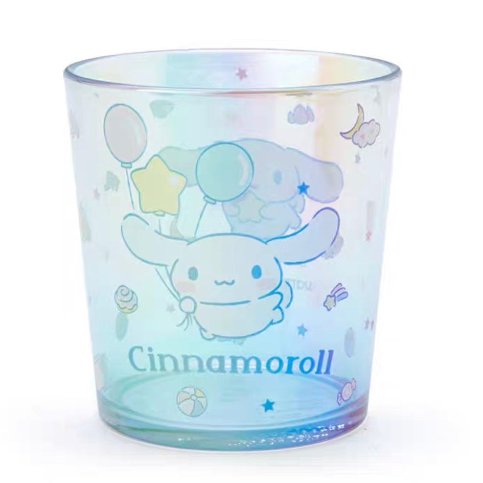 Japan Sanrio Aurora Clear Tumbler - Kuromi