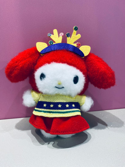 SARNIO MY MELODY XMAS HANGING MASCOT