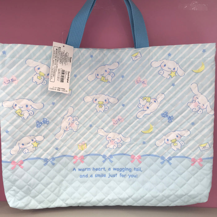 CINNAMOROLL QUILTED TOTE STAR