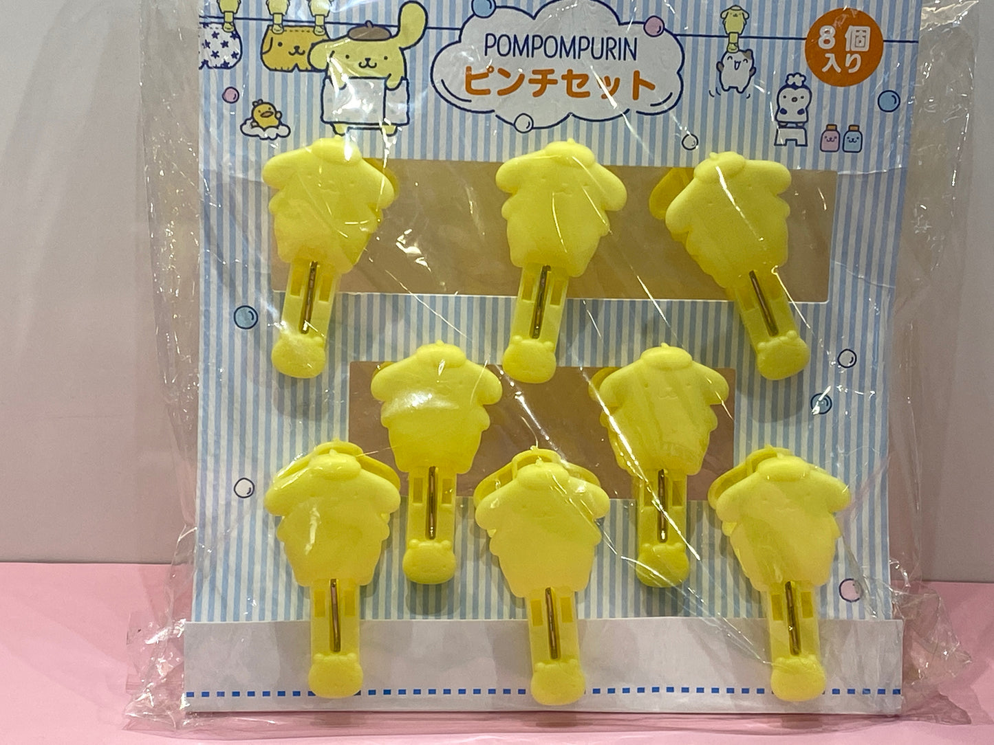 POMPOMPURIN LAUNDRY CLIP