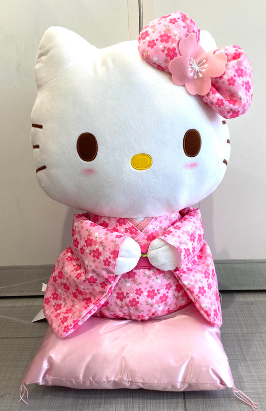 HELLO KITTY 20 IN SITTING PLUSH SAKURA