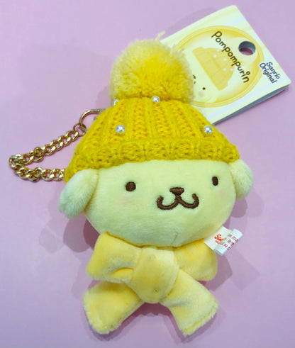 POMPOMPURIN CHARM KNIT HAT P/N