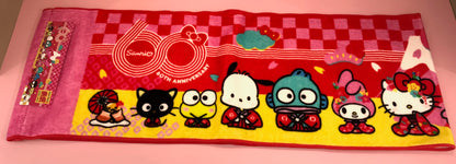 Sanrio 60th Celerate Anniversary Towel