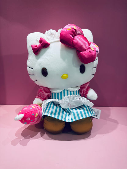 HELLO KITTY 10" PLUSH ICE CREAM