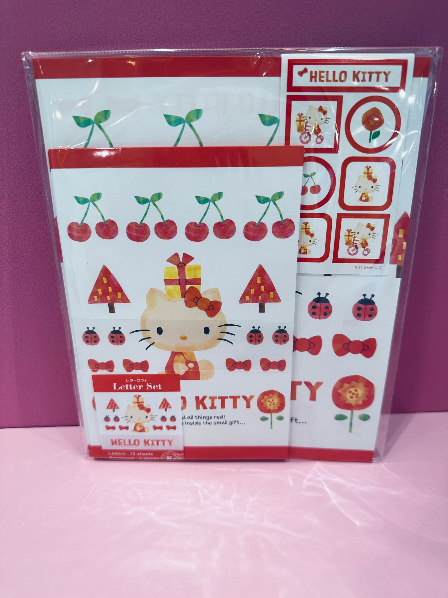 HELLO KITTY LETTER SET