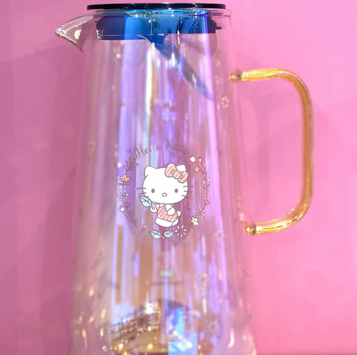 HELLO KITTY GLASS WATER PITCHERS — I Love My Kitty Shop