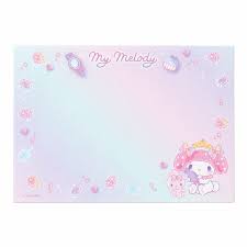 SANRIO MY MELODY MEMO PAD 8 DESIGN