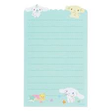 SANRIO CINNAMOROLL MEMO PAD FRIENDS